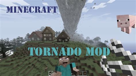 Minecraft Tornado Mod Vorstellung 1 8 YouTube