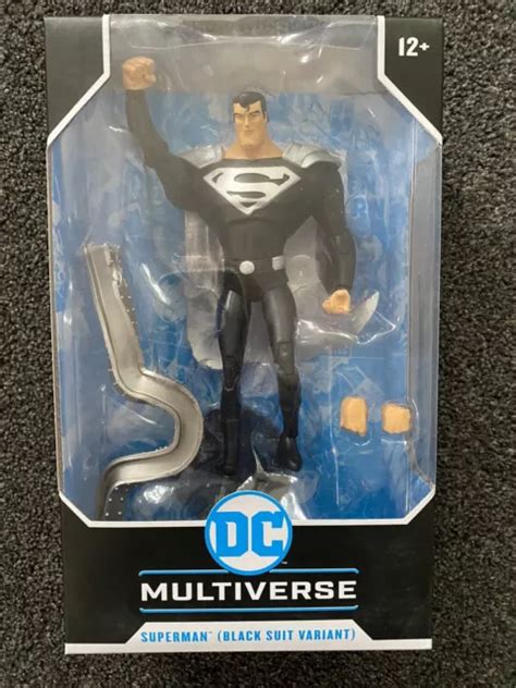 Mcfarlane Toys 7and Dc Multiverse Animated Superman Black Suit Action