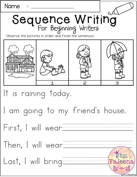 Story Writing For Kids-worksheets