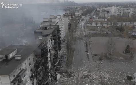 Guerra In Ucraina Le Immagini Di Distruzione Dal Drone VIDEO Sky TG24