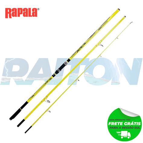 Vara De Pesca De Praia Tikehaw M Tubular Rapala Raiton Pesca