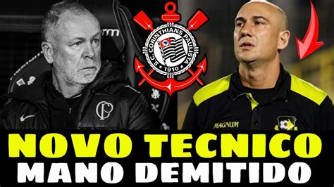 ACABOU DE SAIR ELE CHEGA PARA SER SUBSTITUTO DO TÉCNICO MANO MENEZES