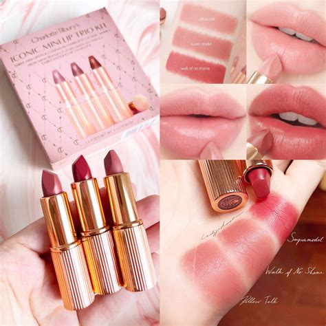 เซตใหมลาสด CHARLOTTE TILBURY Iconic Mini Lip Wardrobe Lipstick Set