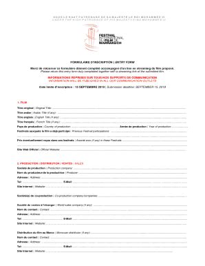 Fillable Online Entry Form Regulations Fifm Fichier Pdf Fr Fax