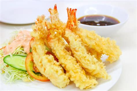 Tempura Fried Shrimp Japanese Style Stock Image - Image: 50546971