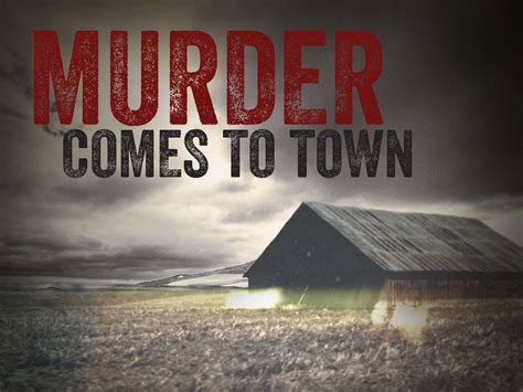 Prime Video Murder Comes To Town Season 1