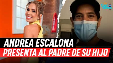 As Fue Como Andrea Escalona Present Al Padre De Su Hijo Youtube