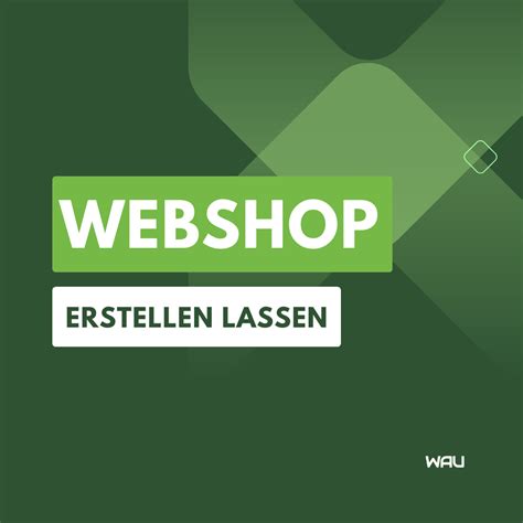 Webshop Erstellen Lassen WAUMEDIA