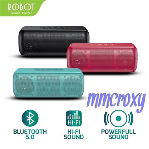 Jual Speaker Bluetooth Robot Rb Powerful Hi Fi Portable Sound