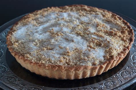 Tarta Crujiente De Manzana Y Almendra