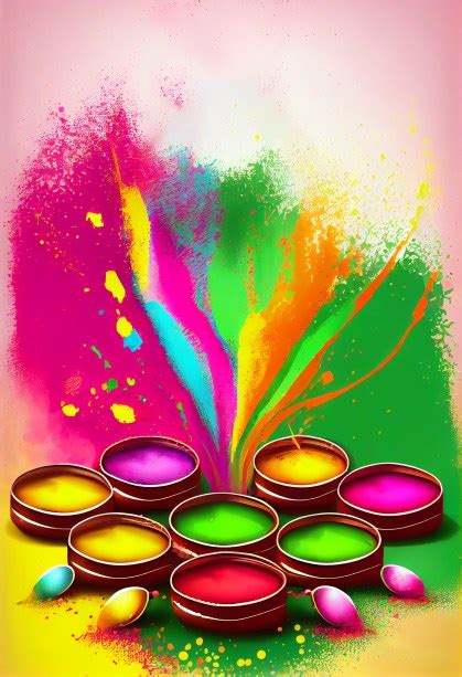 Free Holi Festival Poster Image