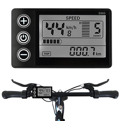 New For E Bike Lcd Display V V V Display E Bicycle E Bike