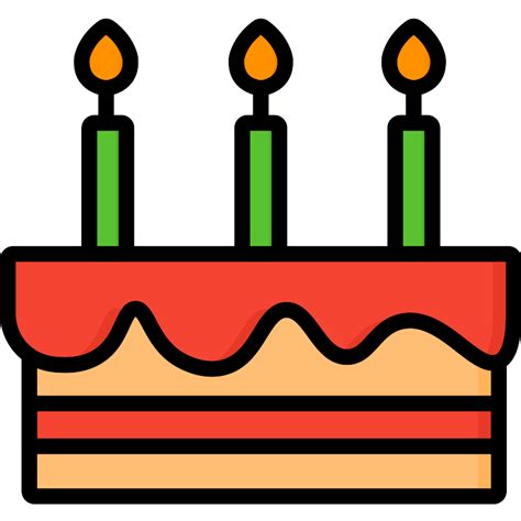 Cake Candle Vector Svg Icon Svg Repo