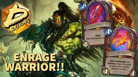 Scopriamo Il GUERIERO Dopo La Patch ENRAGE WARRIOR HEARTHSTONE ITA