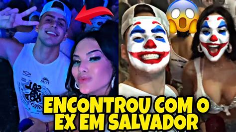 Veja Emily Garcia Reencontra O Ex Namorado Jon Vlogs No Carnaval De