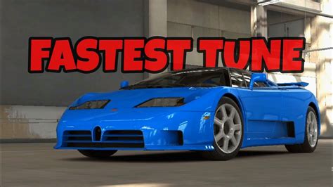 Csr Bugatti Eb Ss Non Elite Fastest Tune Shift Pattern Youtube