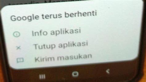 Solusi Menghentikan Notifikasi Google Terus Berhenti Saat Aplikasi