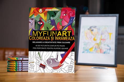 Carte De Colorat Pentru Adulti Coloreaza Si Inrameaza I Oniogift Ro