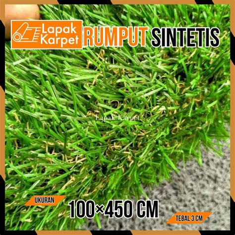 Jual Rumput Sintetis Tipe Rumput Swiss Ukuran Tebal Cm