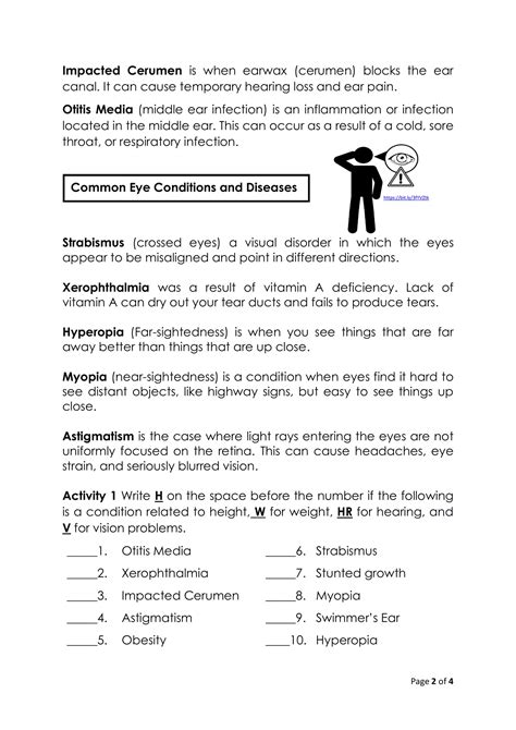 Grade 6 Health Interactive Worksheet Edform Worksheets Library