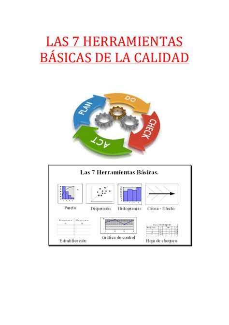 Pdf Las 7 Herramientas BÁsicas De La Calidad Eduardo Sanchez