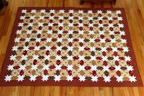 Pieced Quilt In Civil War Reproduction Fabrics Browns Reds Etsy