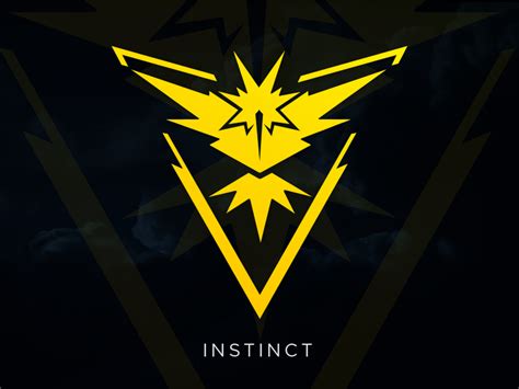 Instinct: Pokemon GO Team Logo [Vector Download] by Meritt Thomas on ...