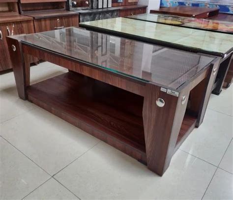 Rectangular Brown Wooden Center Table With Storage At Rs 3000 Piece In