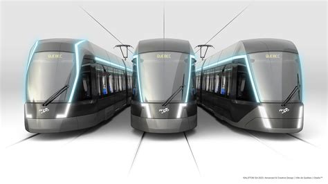 La Ville De Qu Bec Et Alstom D Voilent Le Design Du Tramway Alstom