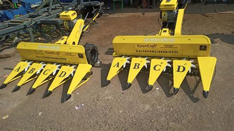 Feet Mild Steel Tractor Mounted Reaper Machine Acres Hr At Rs