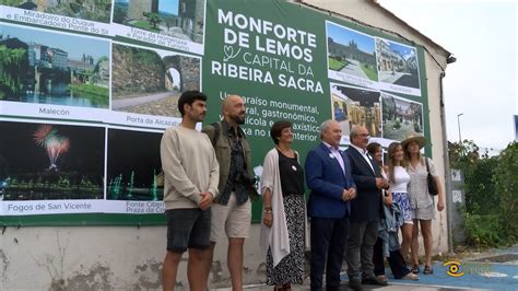 Noticias de Lugo Presentación Monforte de Lemos capital da Ribeira