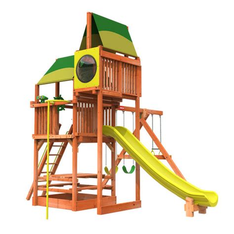 Woodplay wooden playsets Sacramento - Kidz Backyard