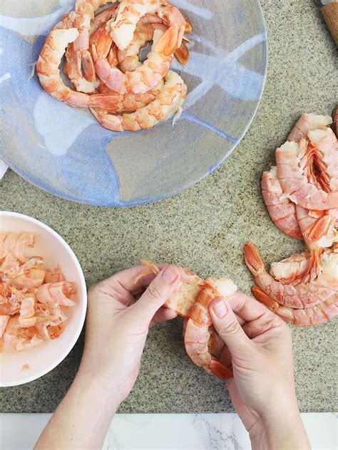 How To Peel And Devein Shrimp The Cooking Bride