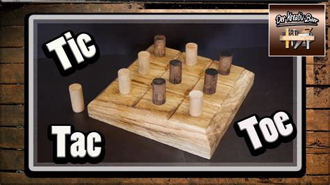 Kinderspiel Selber Machen Diy Tic Tac Toe Brettspiel Youtube