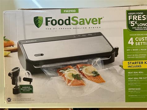 Foodsaver Fm Vacuum Sealer Food Preservation System W Handheld