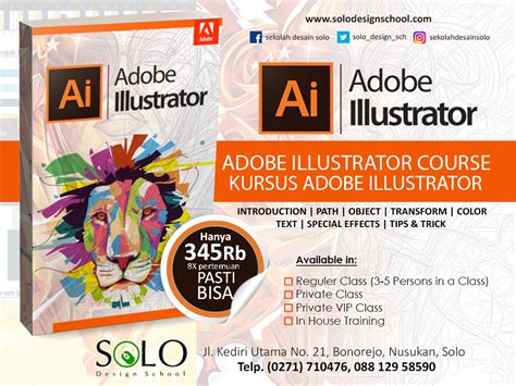 Kursus Adobe Illustrator Solo Design School