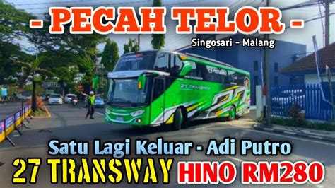 Pecah Telur Keluar Lagi Dari Adi Putro Transway Rilis Hino Rm