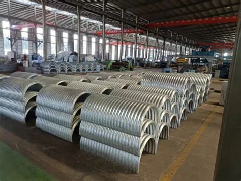 Supply Flanged Nesteble Corrugated Steel Pipe To Fiji And