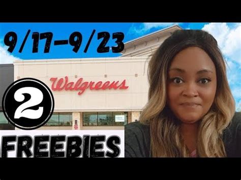 Walgreens Deals Couponing At Walgreen S Two Freebies Youtube