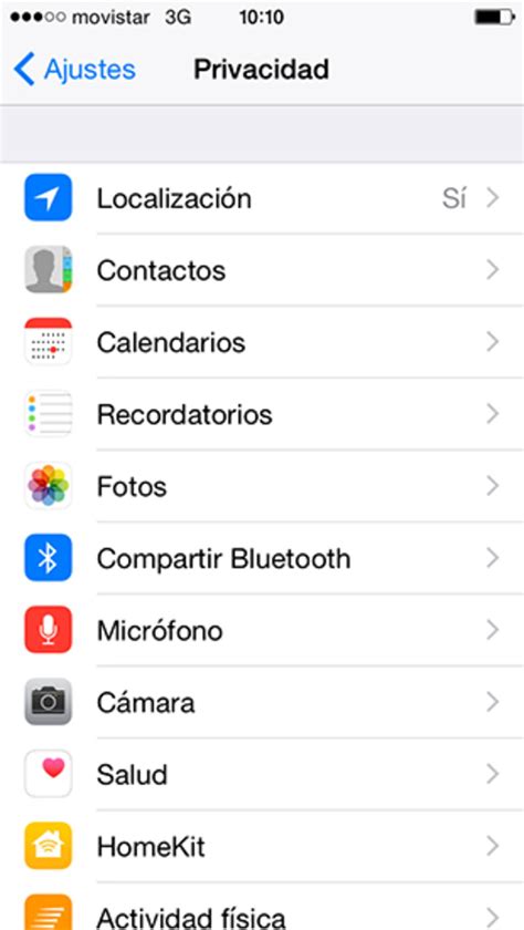 Administra los Permisos de las Apps de tu iPhone o iPad