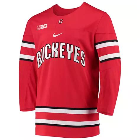 Nike Ohio State Buckeyes Replica Team Hockey Jersey | Academy