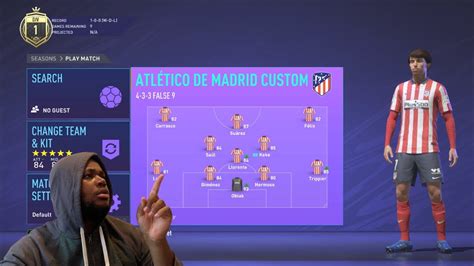 A Good Formation For Atlético Madrid In Fifa 21 Fifa 21 Online Seasons