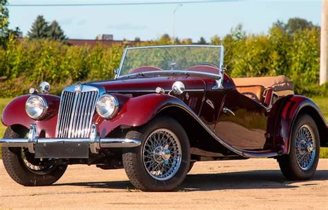 1955 Mg Tf Roadster Vin Hde438828 Classiccom