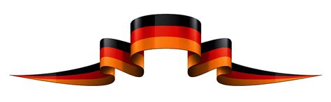 Germany German Flag Vector Art Png Germany Flag German Vector Ribbon