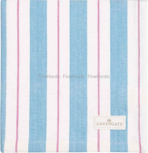 Greengate Cloth Napkin Elinor Pale Blue