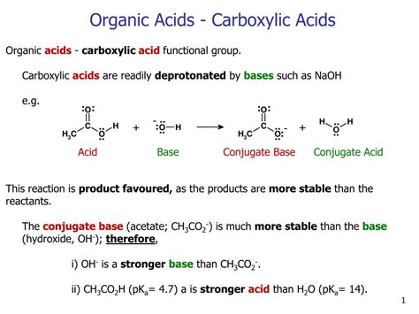 Ppt Organic Acids Carboxylic Acids Powerpoint Presentation Free