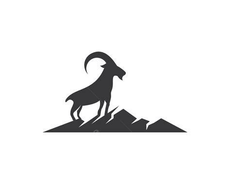 Goat Logo Template Farm Image Head Vector Farm Image Head Png And