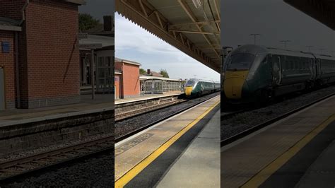 Gwr Class 800 Iet Goes Fast Through Taunton Fromlondon Paddington Going To Penzance Veryrare