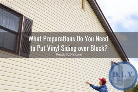 Can You Put Vinyl Siding Over Block How To Ready To Diy