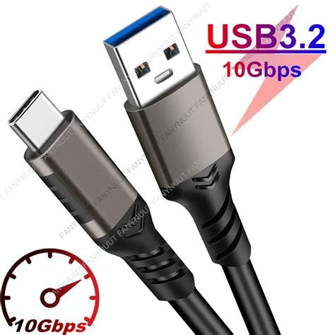 Usb Gbps Cabo Usb Tipo A Para Usb C Gen Cabo De